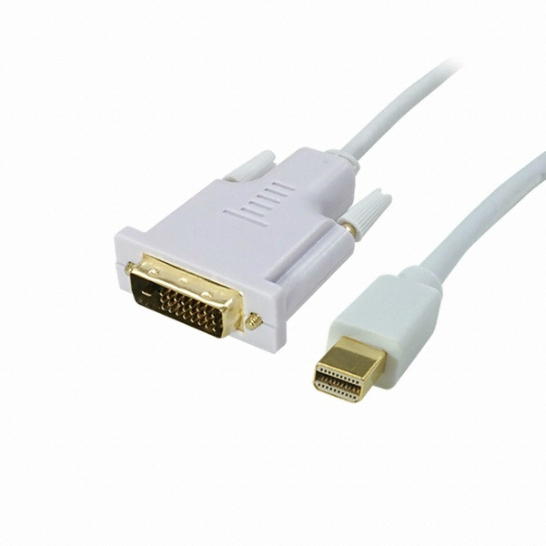 라인업시스템 LANSTAR Mini DisplayPort (미니디스플레이포트) to DVI 케이블 (LS-MDP29, 5m)_이미지
