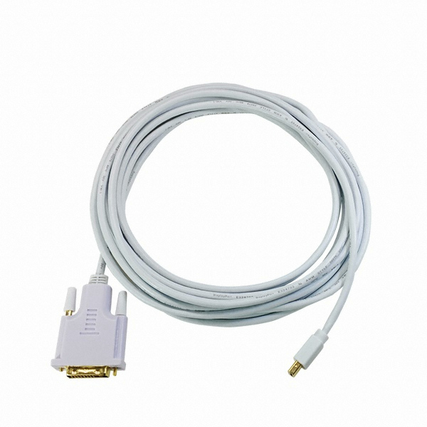 라인업시스템 LANSTAR Mini DisplayPort (미니디스플레이포트) to DVI 케이블 (LS-MDP29, 5m)_이미지