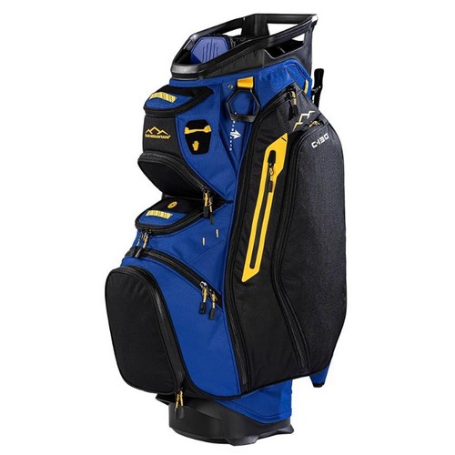 썬마운틴 C130 경량 카트백 팔콘 블루 블랙 시트론