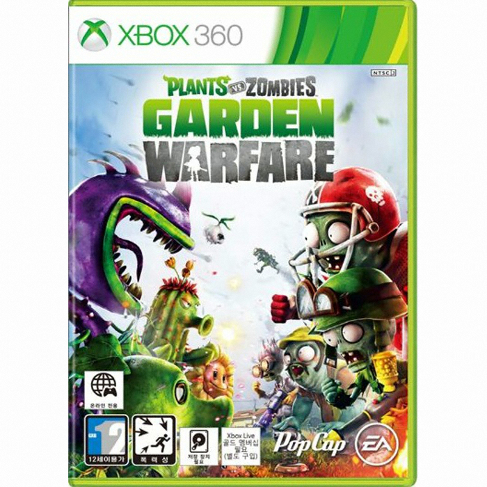 EA 플랜츠 VS 좀비 가든 워페어 XBOX360 (일반판)