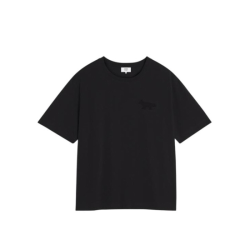 메종키츠네 반팔 티셔츠 OM00116KJ7016 BLACK P199_이미지