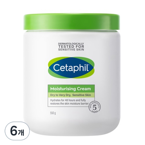갈더마 세타필 모이스처라이징 크림 550g (6개)