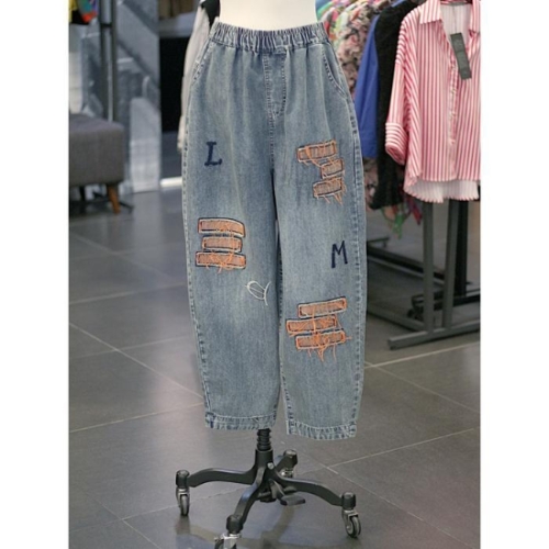 르니앤맥코이 47386988- 세이브존03 패치워크배기데님팬츠AQMN06SD001FJY-1A