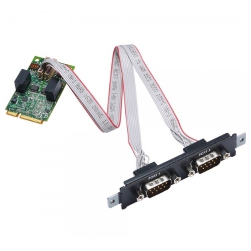 MOXA CP-132N-I-T 2포트 Mini PCI Express 시리얼카드