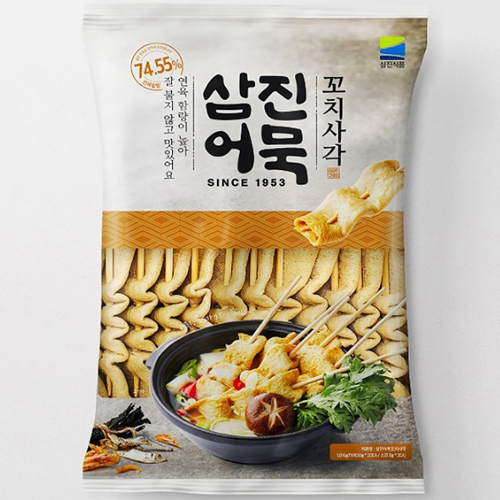 삼진식품 삼진어묵 꼬치사각 1.01kg (1개)_이미지