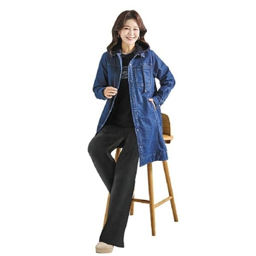  올포유 여성후드데님아우터형셔츠 ALBLM9441 35594206