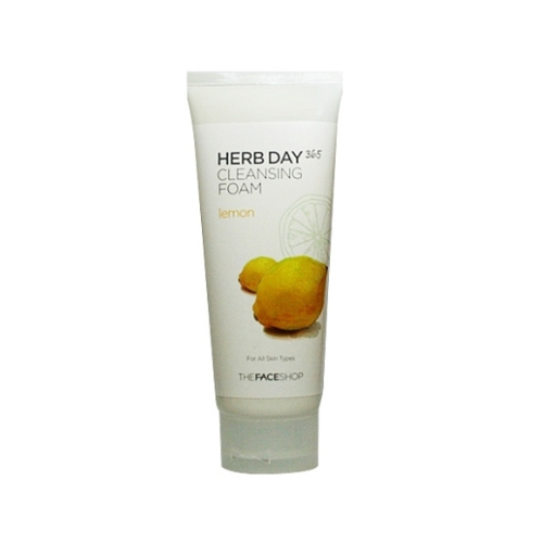 LG생활건강 더페이스샵 허브데이 365 클렌징 폼 레몬 170ml (1개)