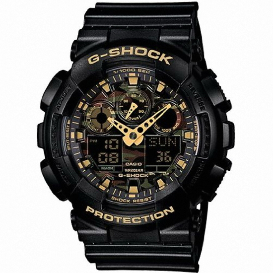카시오 G-SHOCK 빅페이스 GA-100CF-1A9