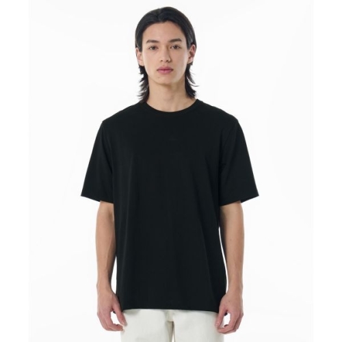 MUSINSA STANDARD 990원 이벤트 쿨탠다드 릴렉스 핏 크루 넥 반팔 티셔츠 블랙 MMJTS119-BK 3779..