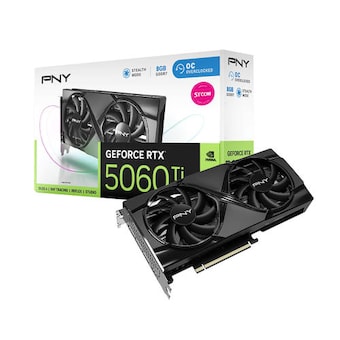 <b>PNY</b> 지포스 RTX 5060 Ti OC D7 8GB Dual Fan STCOM