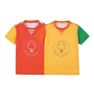 여아동 하이쿨 흡습속건 등산 반팔 라운드 티셔츠 1542TK703G