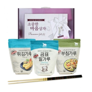 곰표 3종 밀가루 선물세트 튀김+부침+밀가루 명절