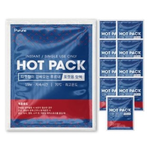 푸르내  프리미엄 포켓용 핫팩 80g x10개 35103357