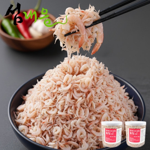 섬내음 신안 윤달 육젓 새우젓 1kg (2개)_이미지