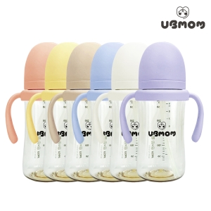 유비맘 PPSU 시그니처 빨대컵 280ml (2개)_이미지