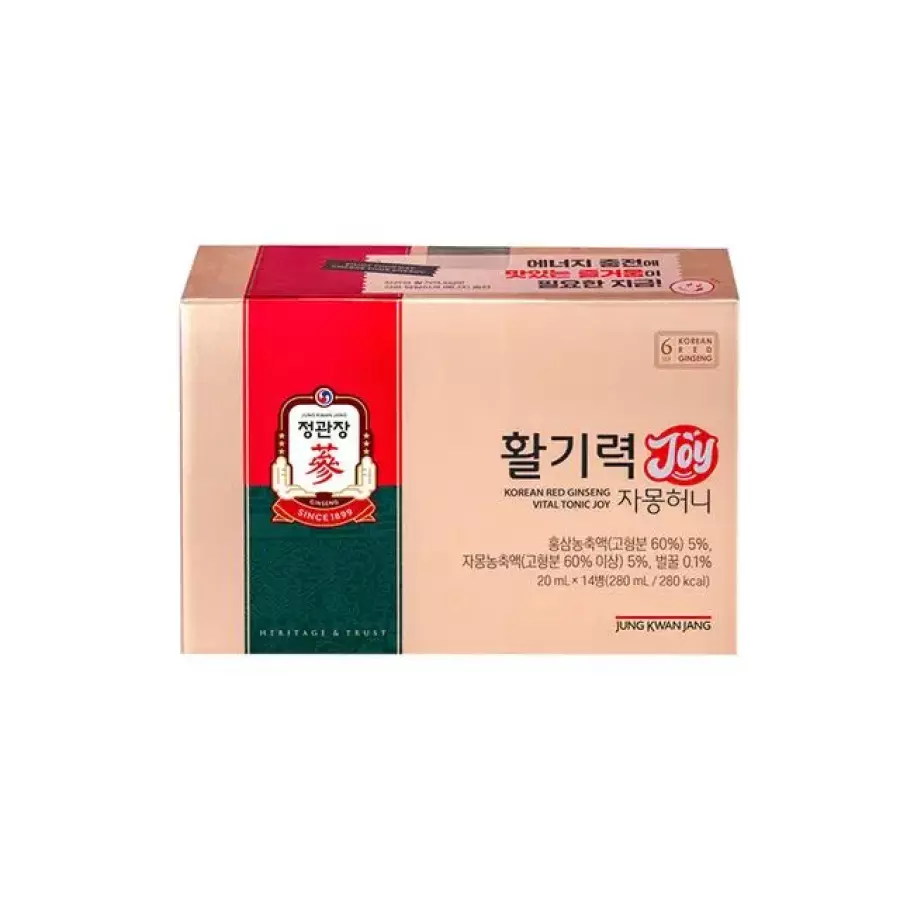 한국인삼공사 정관장 활기력 JOY 자몽허니 20ml 14병 (2개)