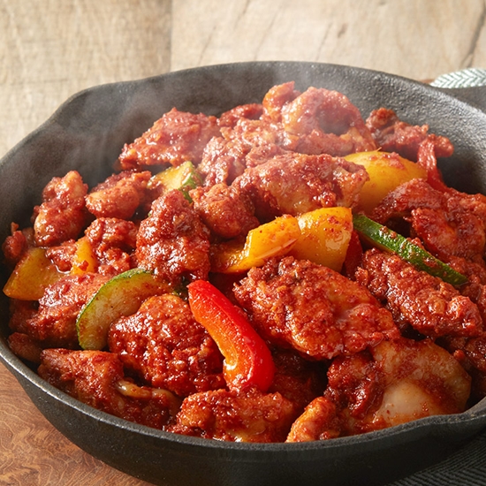 봄내푸드 순살 춘천닭갈비 1kg (2개)_이미지