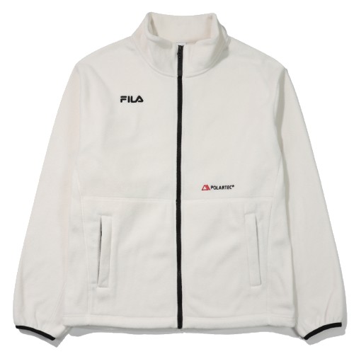 휠라 폴라텍 베이직 자켓 FS2FTE4210X (OWH, 오프화이트)_이미지