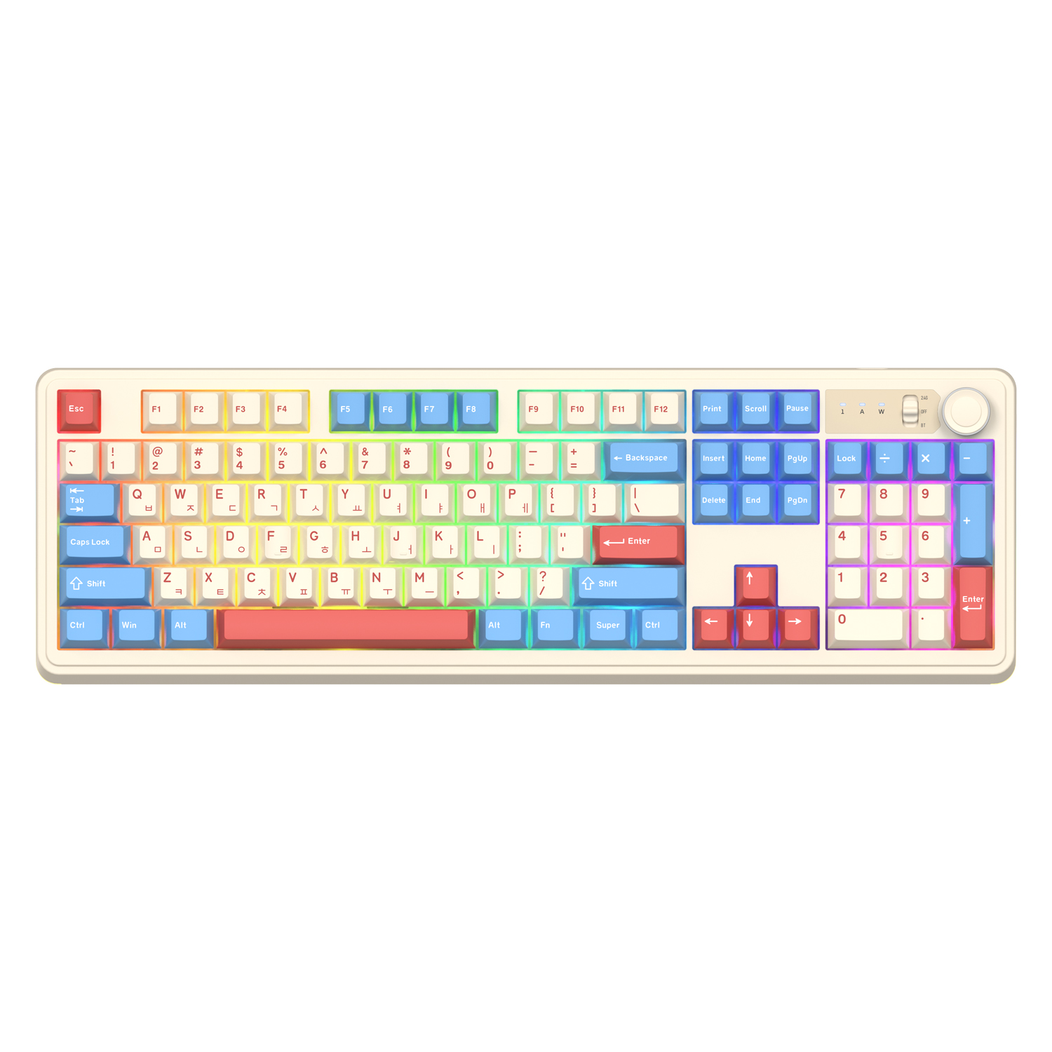 앱코 AF108PRO ABKO x SOAI 콜라보 3모드 기계식 (세이야축)_이미지