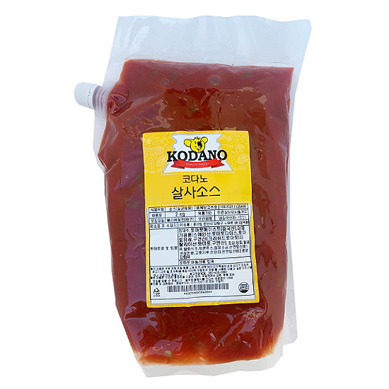 조흥 코다노 살사소스 2kg (1개)