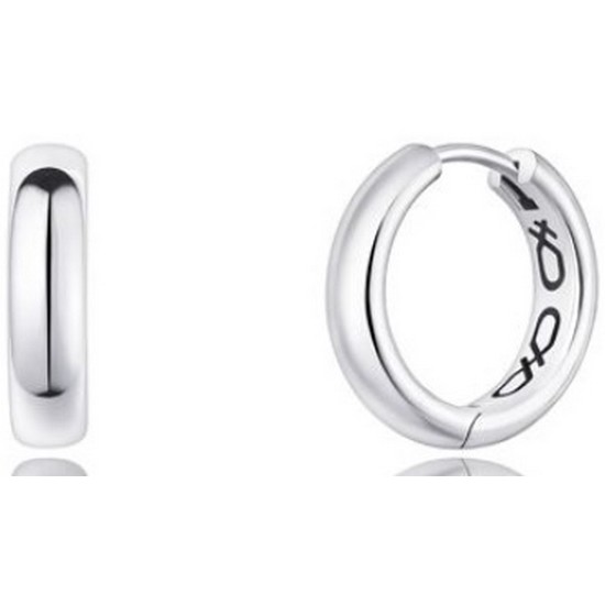 스톤헨지 실버 원터치 귀걸이 U0088