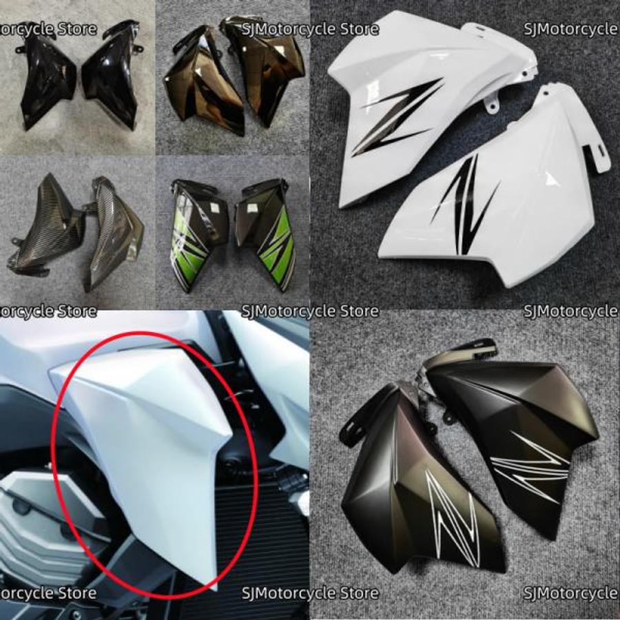 바이크 액세서리 몰딩 탱크 사이드 커버 상단 프론트 트림 패널 페어링 Fit for Kawasaki Z800 Z 2013-20_이미지