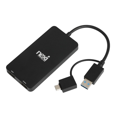 ������Ʈ��ũ NEXI NX-U3130-2HD USB 3.0 Type C to HDMI ������