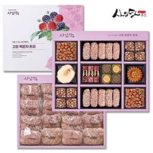 사임당푸드  고창복분자 2단 한과 선물세트