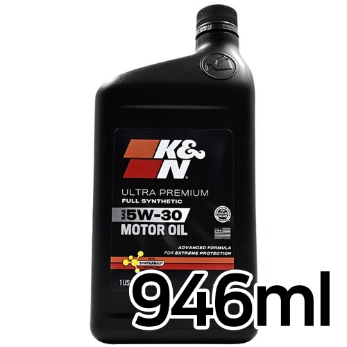 K&N 고성능 울트라 프리미엄 합성엔진오일 5W30 946ml_이미지