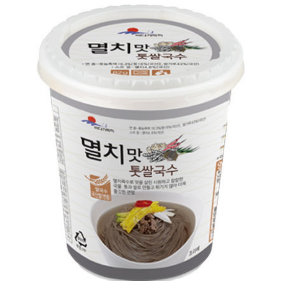 완도바다식품 멸치맛 톳 쌀국수 82g