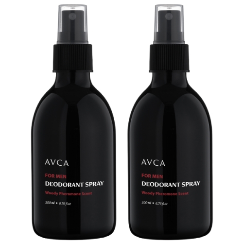 아브카 포맨 쿨링 데오드란트 스프레이 우디페로몬향 200ml (2개)_이미지