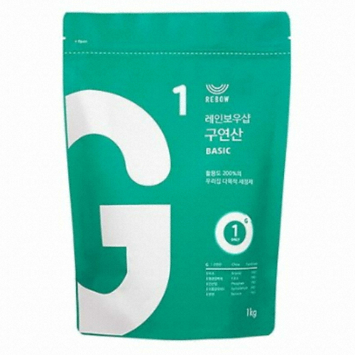 레인보우샵 구연산 베이직 1kg (10개)_이미지