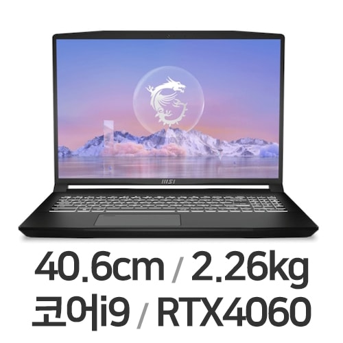 MSI 크리에이터 M16 B13VF-i9 64GB램 (SSD 1TB)