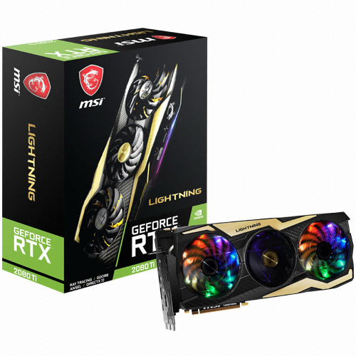 MSI 지포스 RTX 2080 Ti 라이트닝 D6 11GB