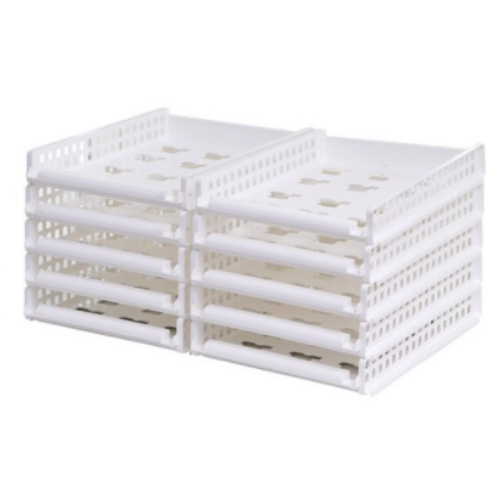 유원피에스 보노하우스 슬라이딩 스텝 리빙 바스켓 S (10개)_이미지