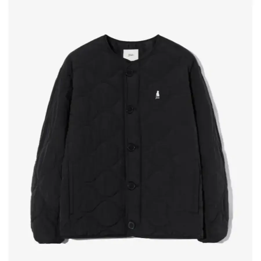예일 남여공용 웜업 퀼팅 자켓 YFW1QJ301SBK_이미지