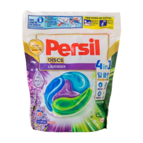 헨켈홈케어 퍼실 디스크 라벤더 파우치 38개입 (4개)