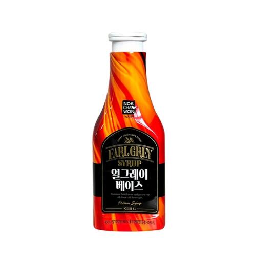 녹차원 얼그레이 시럽 베이스 450g
