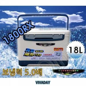  제이큐 낚시대 원투채비 용품 낚시릴 루어 소품 바다 아이스박스 민물낚시 ST 행관슈퍼바이저 1800RX 18L