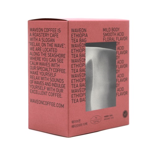 웨이브온커피 에티오피아 커피 티백 7T (1개)_이미지