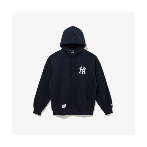 MLB NEW ERA 뉴욕 양키스 패치드 후드 다크 네이비 14742030