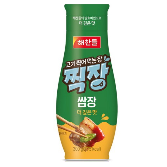 CJ제일제당 해찬들 고기 찍어 먹는 장 찍장 쌈장 300g (4개)
