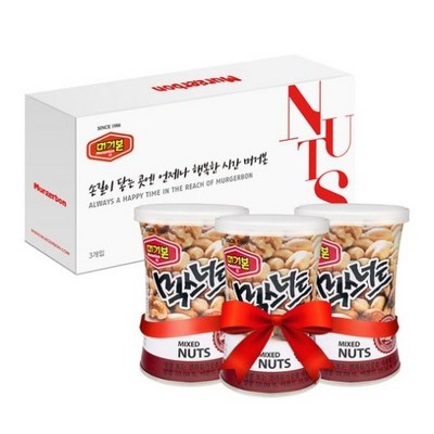머거본 믹스너트 캔 135g (18개)_이미지