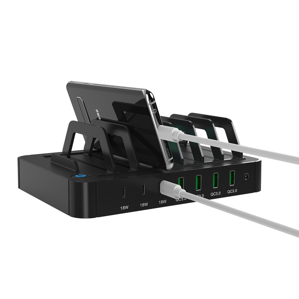 이지넷유비쿼터스 NEXTU PD 60W 7포트 충전기 NEXT-47QTC_이미지