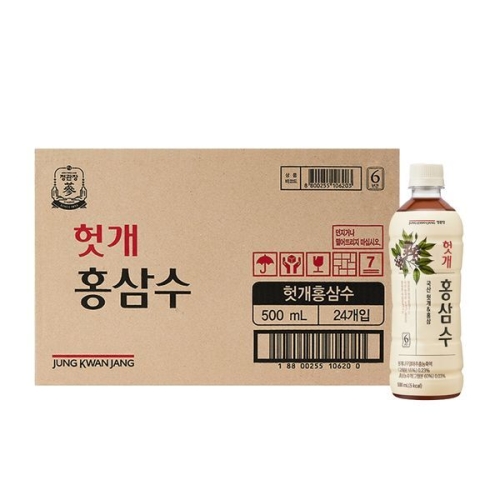 한국인삼공사 정관장 헛개홍삼수 500ml (24개)_이미지