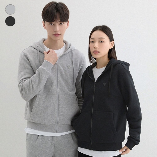 게스 여성 유니 기모 후드집업 NP4KE401_이미지