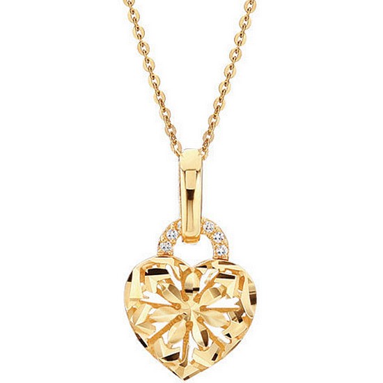 14K 하트브레이커 목걸이
