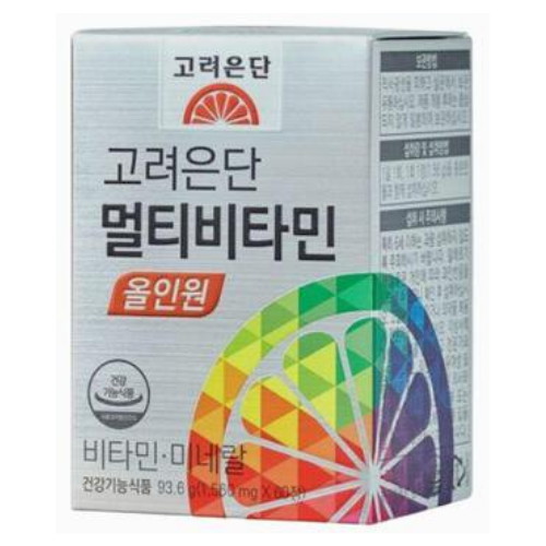 고려은단 멀티비타민 올인원 30정 (3개)_이미지