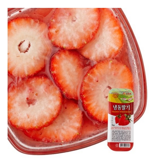 딜라잇가든 냉동 가당 딸기 1kg (5개)
