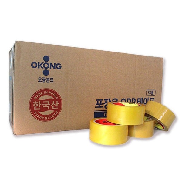 오공 경포장 OPP 아크릴 박스테이프 48mm x 50m (20개)